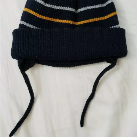 👦🏻👧🏻NWOT Zara striped winter beanie hat 3-5 - Picture 4 of 4